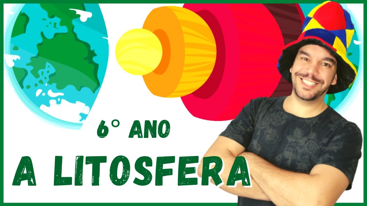 A litosfera -  As camadas da Terra - 6° ano | Aula 1 - 2021- Aula COMPLETA.