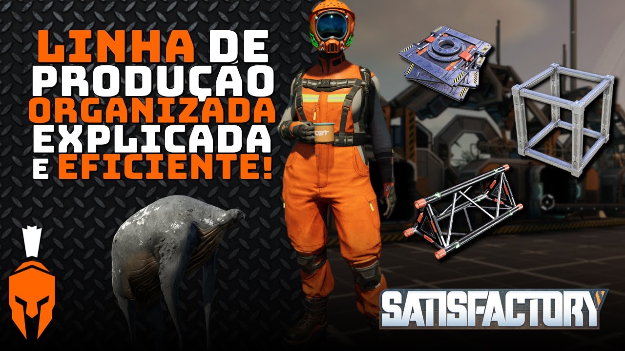 Fábrica IDEAL para Armação Modular e Itens da FASE 2 | Satisfactory