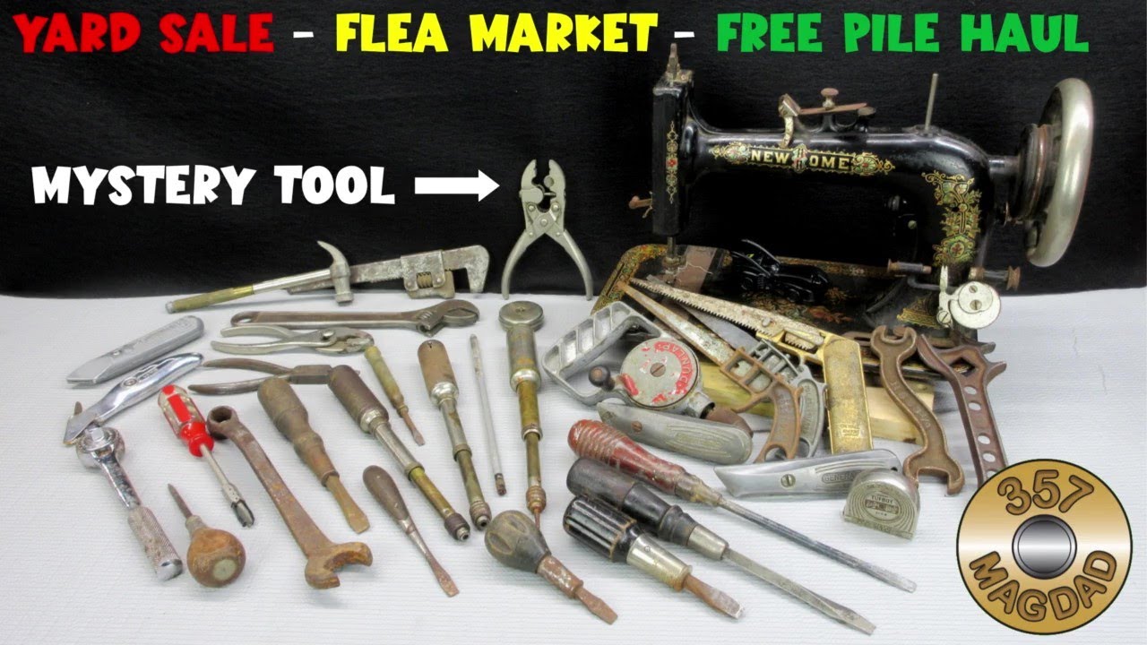 Yard Sale / Flea Market / Free Pile Tool Haul