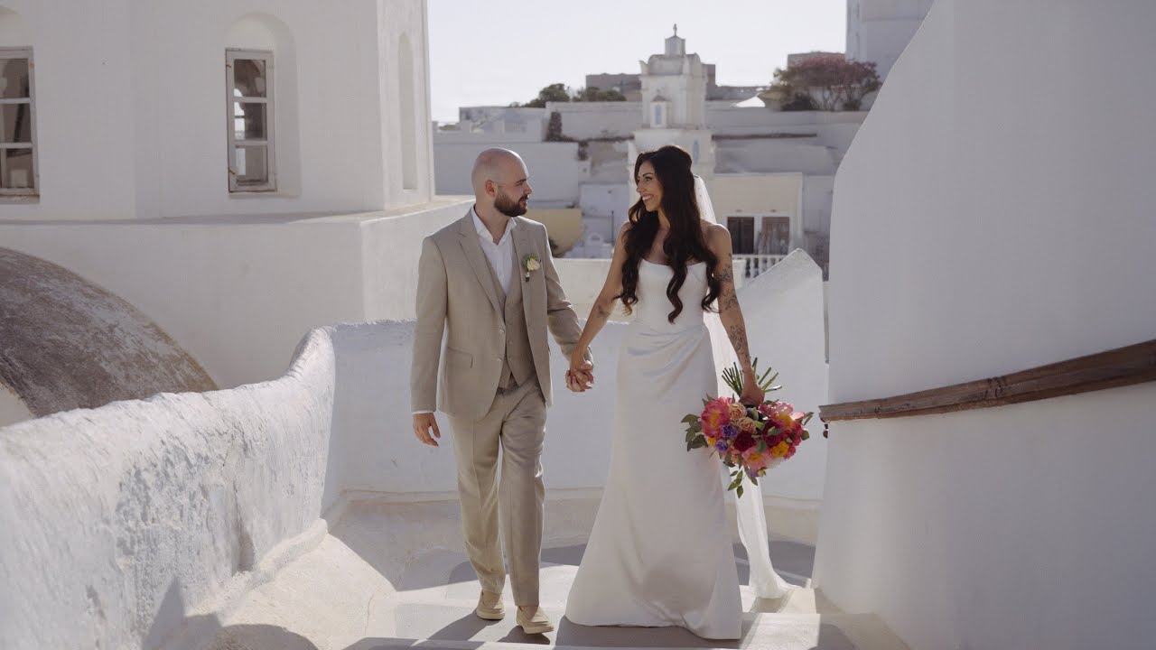 ✨ Maisie & Hugo’s Dream Wedding in Santorini ✨