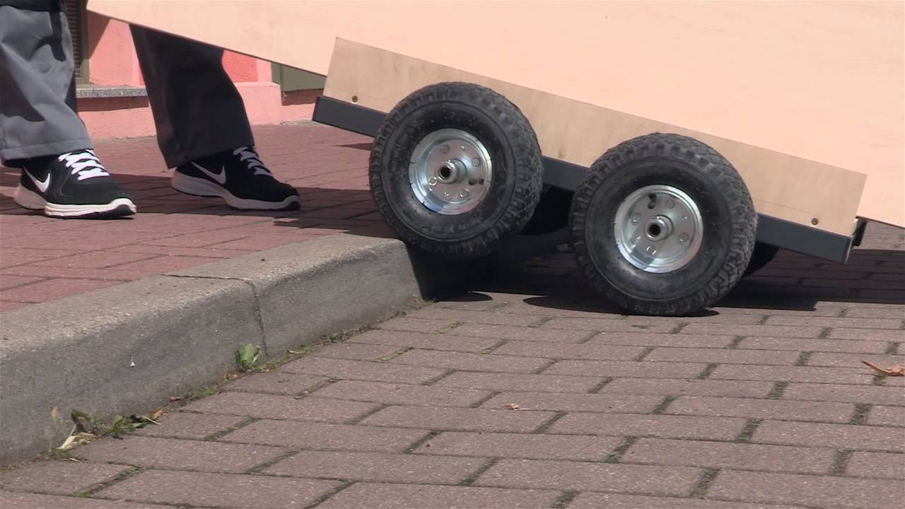hindernistauglicher Plattentransportwagen Plattenwagen Plattenkarre Transportwagen Transportmittel