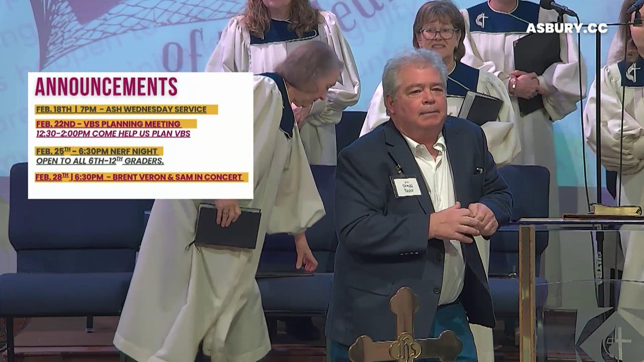 2/8/26 Traditional Worship Service - Asbury UMCTX