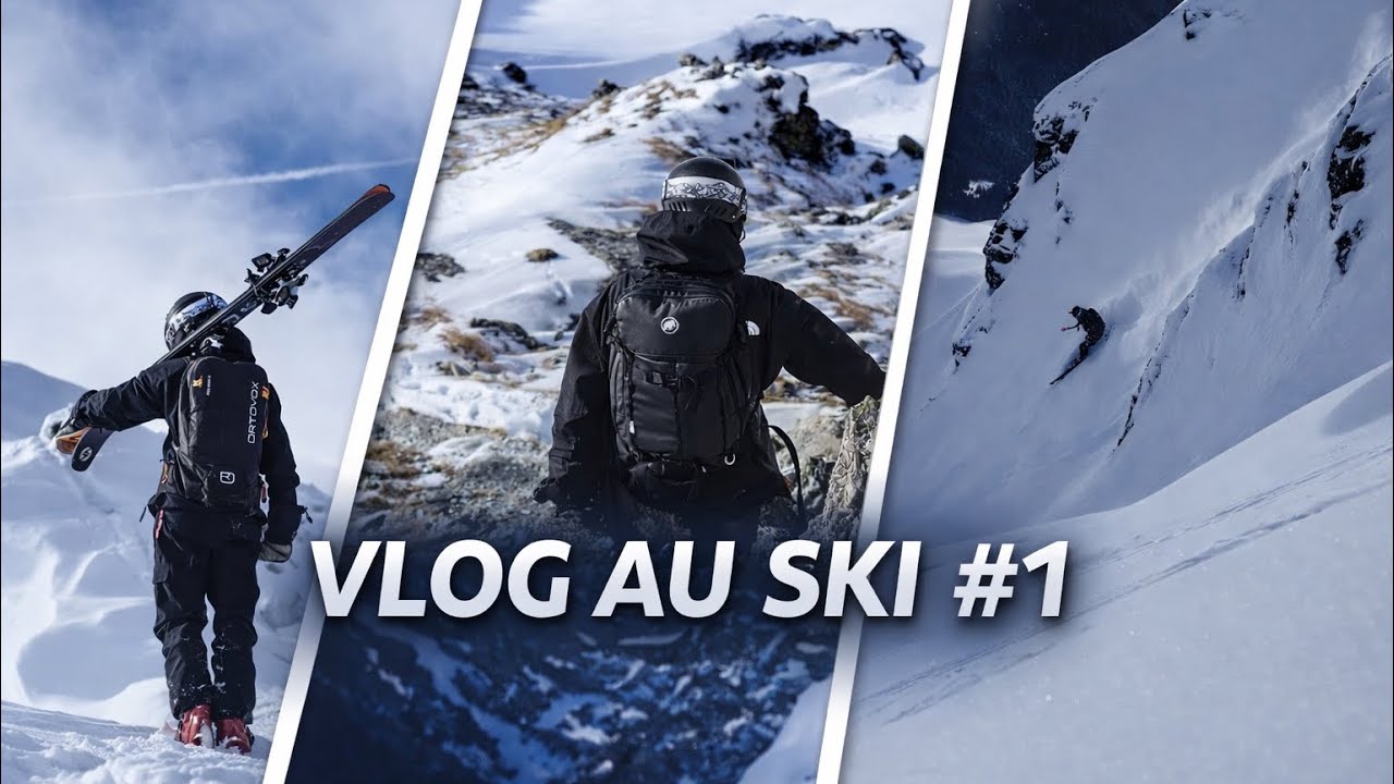 Vlog au ski #1 (tournage et photographie)