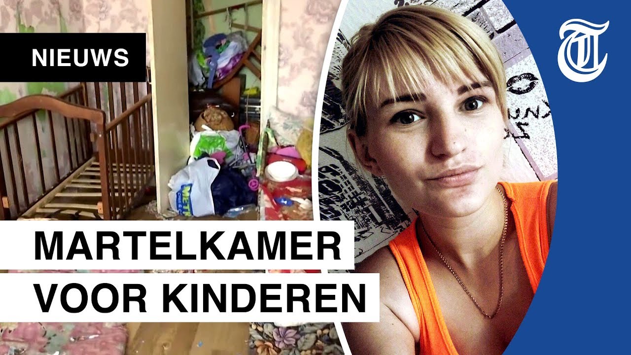 Horrormoeder liet kinderen behang eten