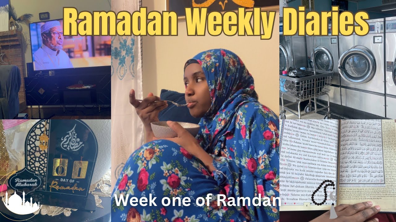 Ramadan Weekly Diaries | Week one of Ramadan 2026 | Tarweeh, Community iftar, laundry + more