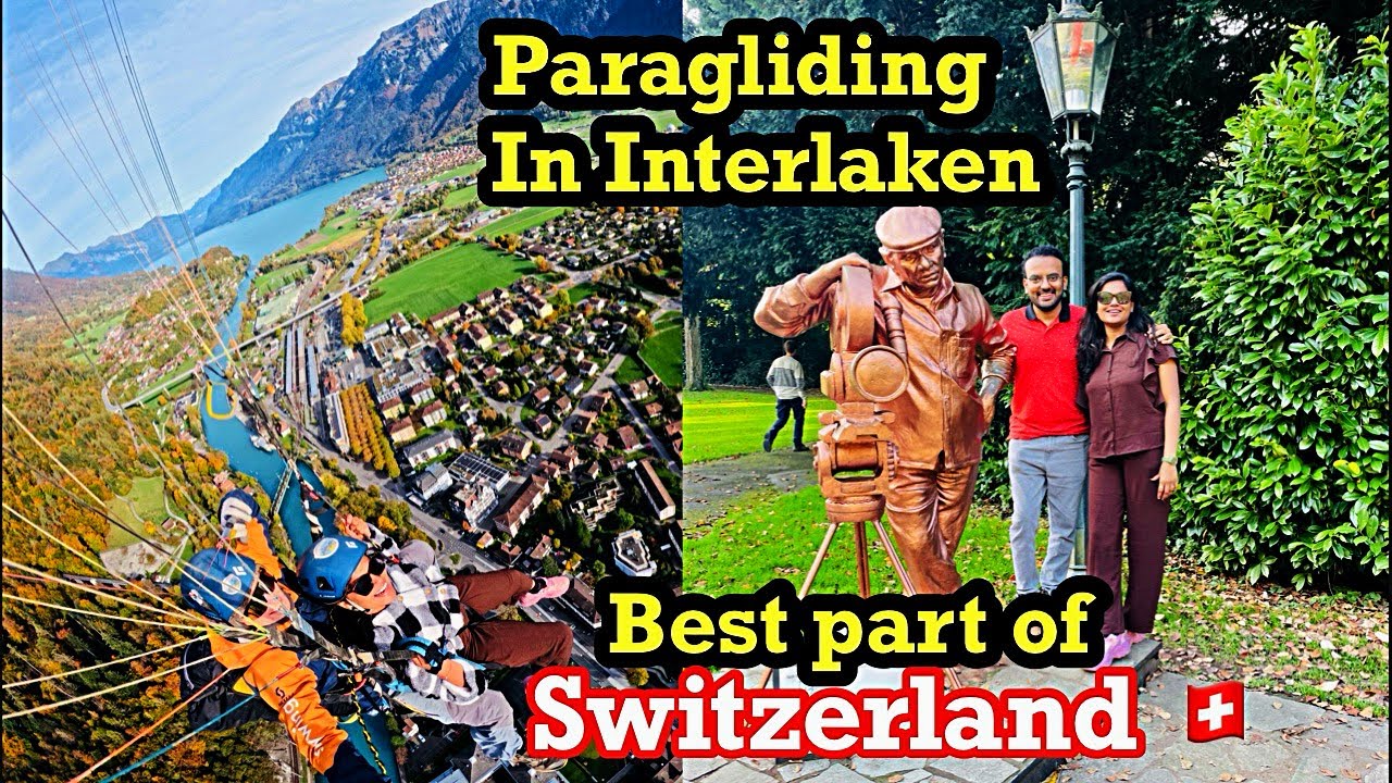 Paragliding in Switzerland worth it? Kaisa tha humara experience