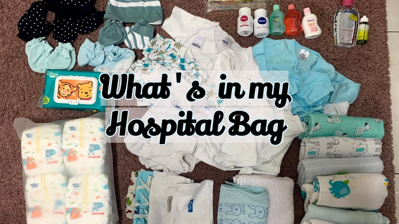 My Hospital Bag  ❤️(Malaysia Version) | Persediaan Bersalin 💕