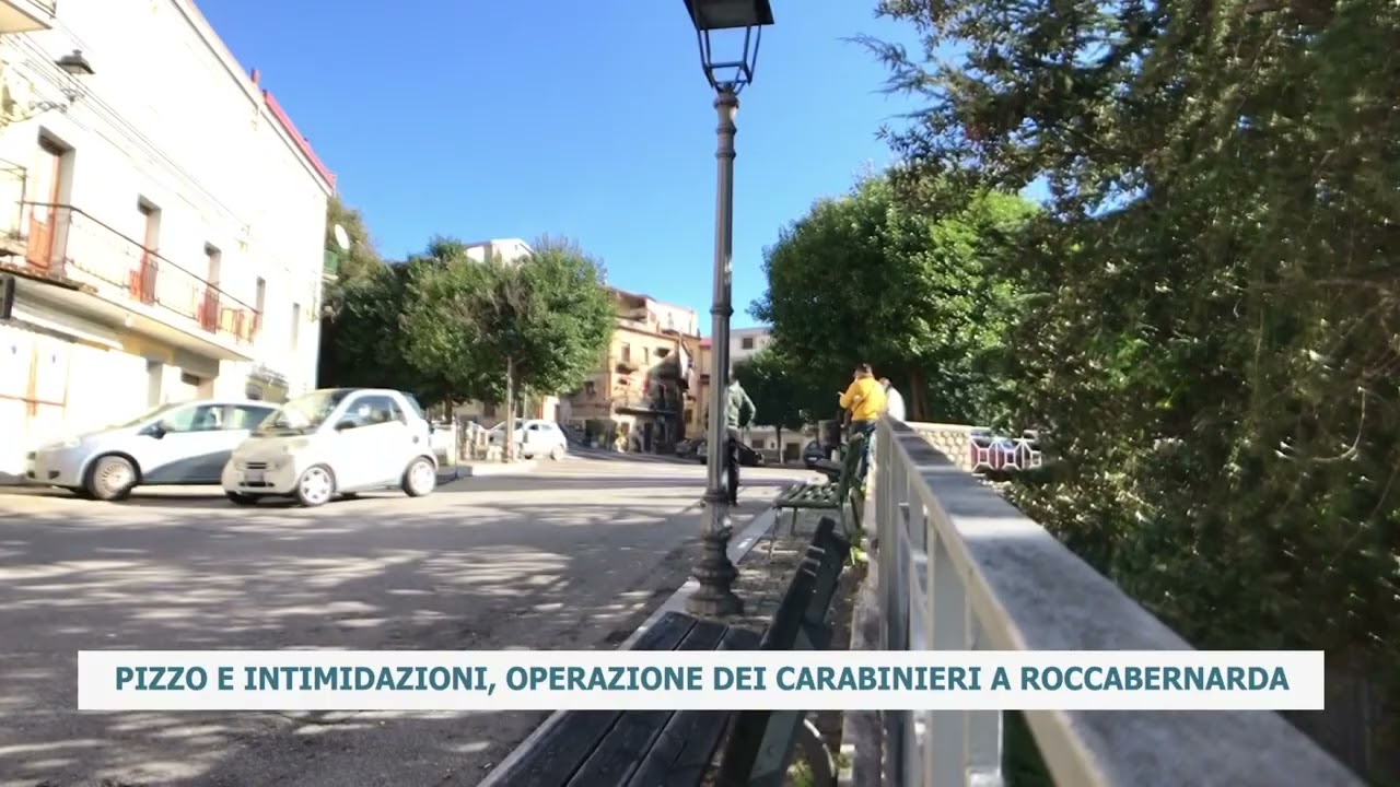 PIZZO E INTIMIDAZIONI, OPERAZIONE DEI CARABINIERI A ROCCABERNARDA