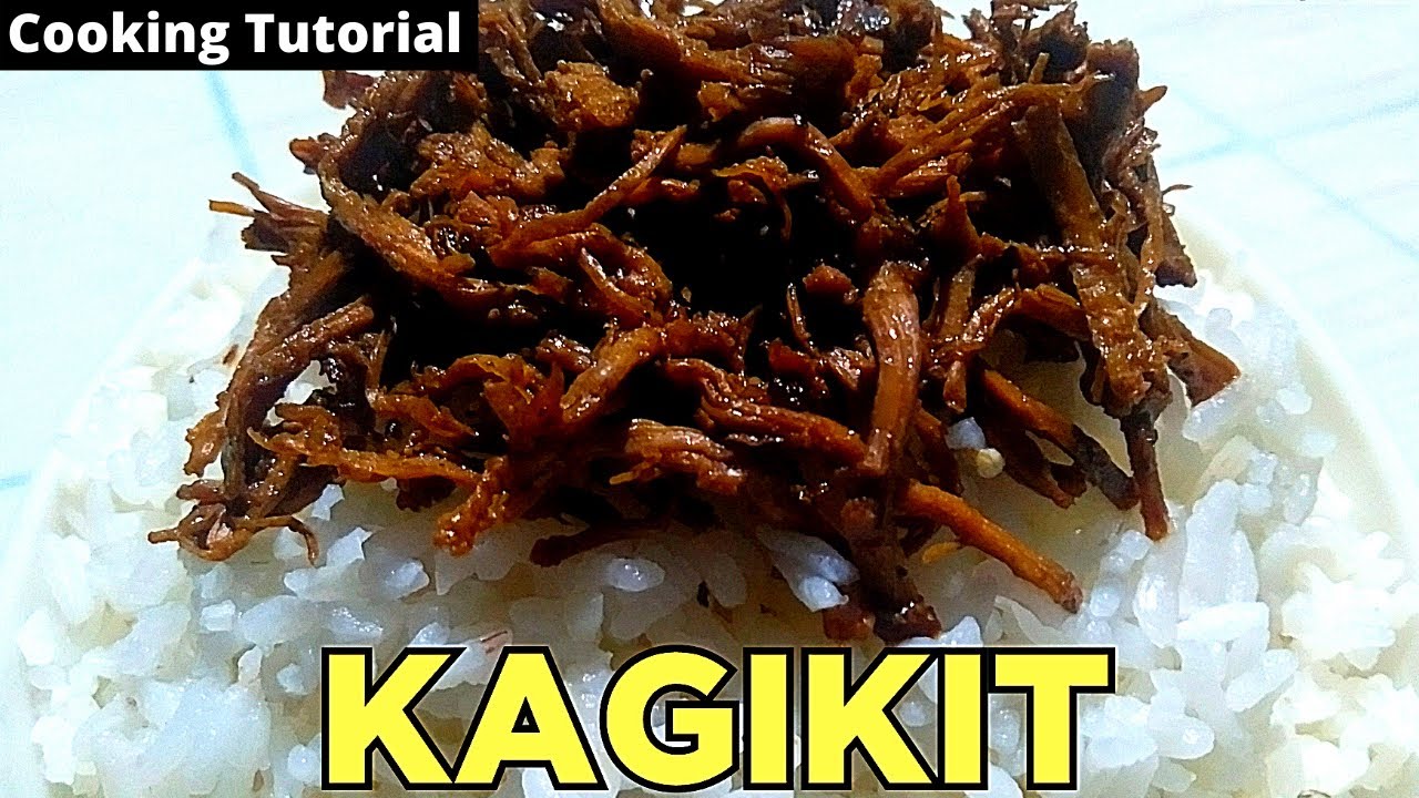 KAGIKIT [Maguindanaon Delicacy] EASY cooking tutorial
