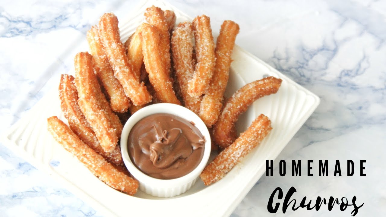 Homemade churros || Asheescookbook