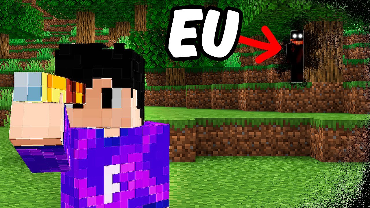 ENGANEI MEUS AMIGOS FINGINDO SER UMA ENTIDADE  no MINECRAFT