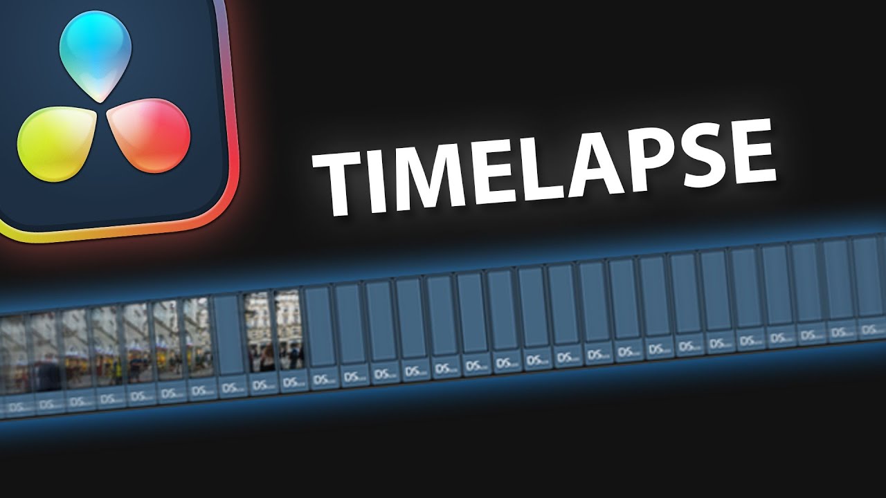 TIMELAPSE из статических изображений | Учебное пособие Davinci Resolve