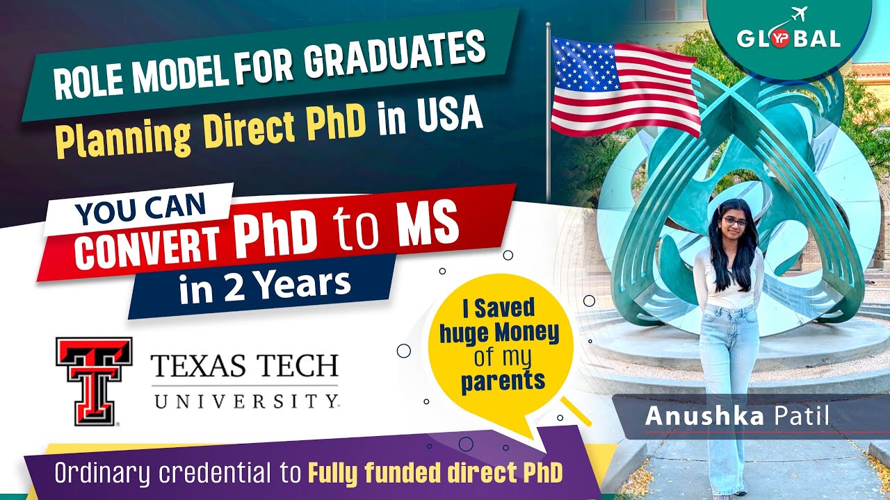 How can Ordinary Students Save & Earn Money in USA through Direct PhD
