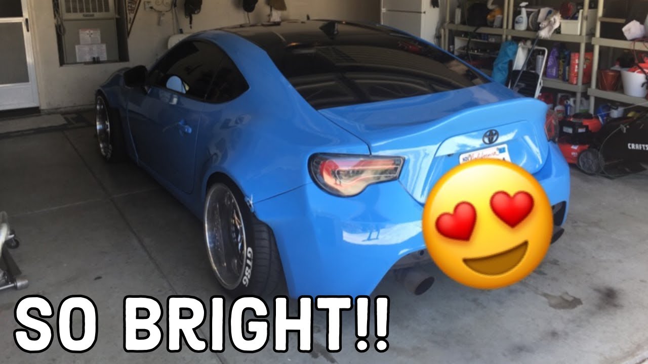 Installing a Custom Reverse Light On The FRS!