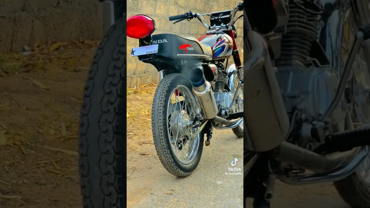 Honda CG125 😍 | HKS Exhaust sound test 