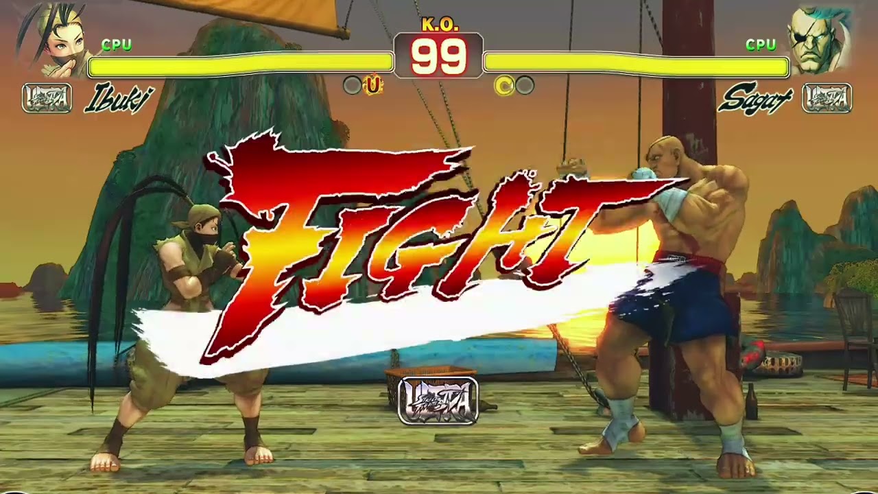 Ibuki Vs Sagat 