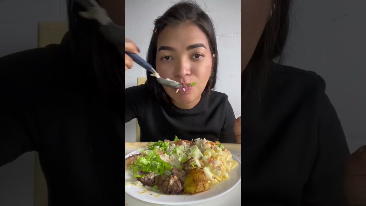 CARNE ASSADA NO FORNO ARROZ MAIONESE E ALFACE ALMOÇO DE HOJE 