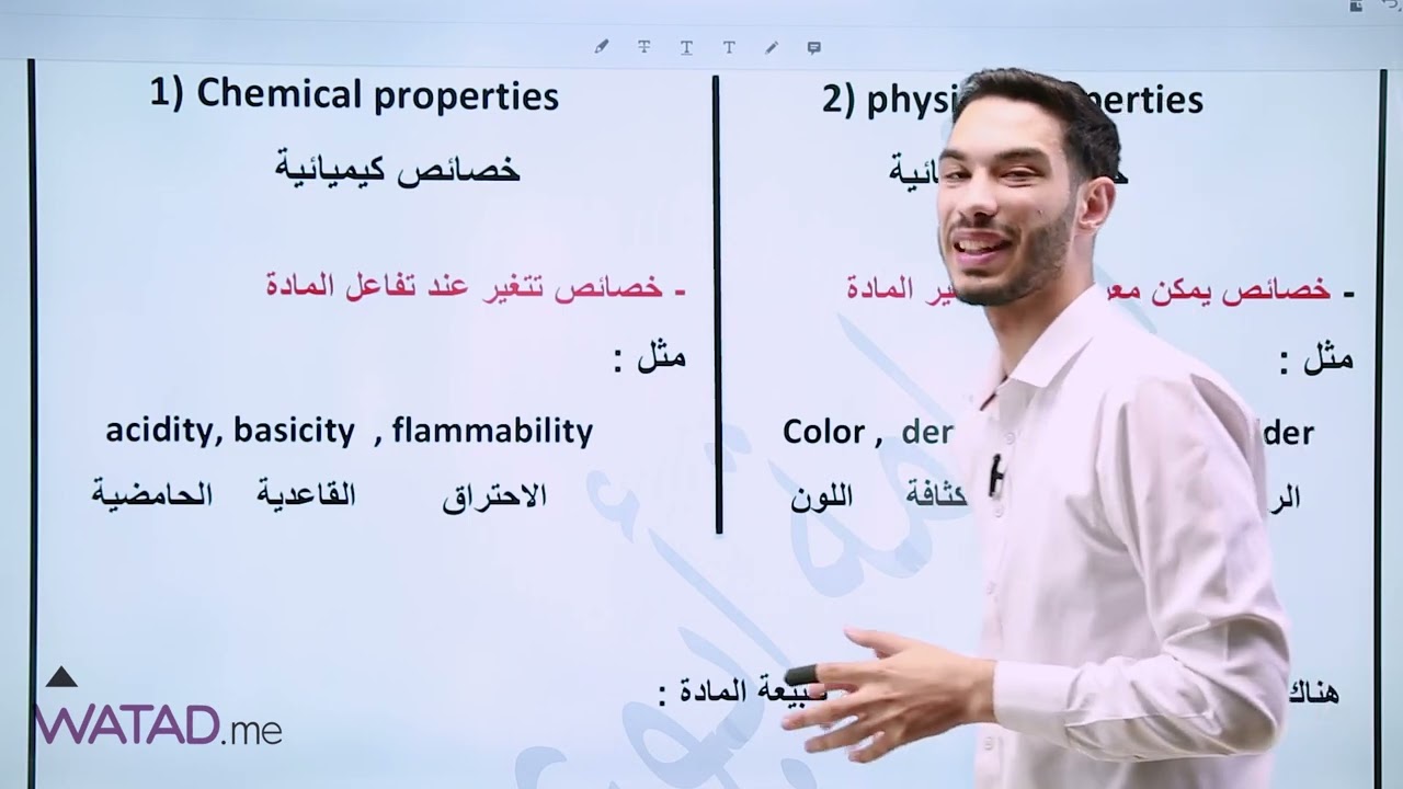 كيمياء 101 الشابتر الأول Mateer and Measurements الأستاذ : أسامة أبو عوض