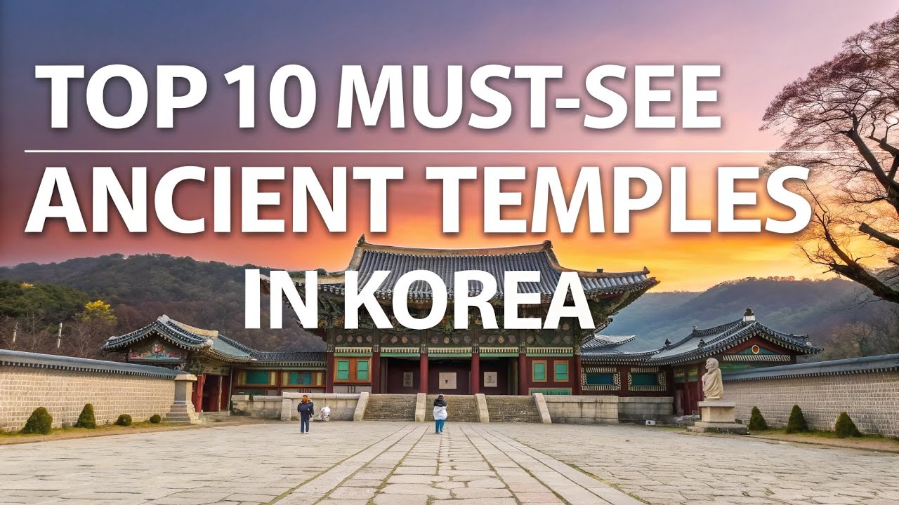 Top 10 Must-See Ancient Temples in Korea 🇰🇷 | Hidden Gems of Korean History & Culture