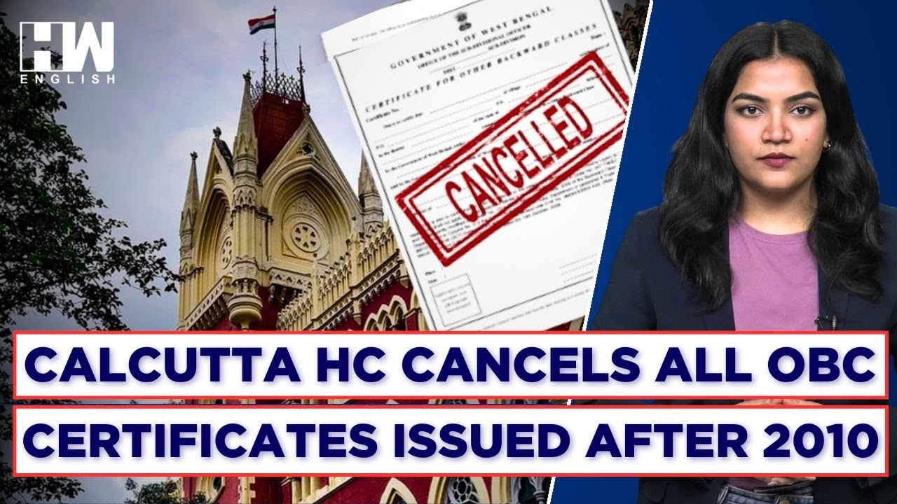 Calcutta High Court Scraps All OBC Certificates Issued In Bengal Since 2010, Mamata Won't Accept It