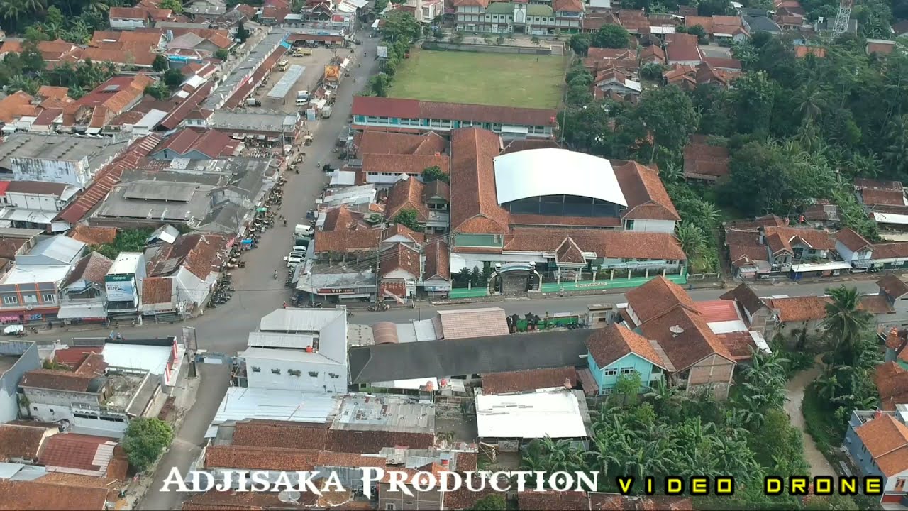 Pasar WANADADI Banjarnegara || Jelajah Alam View Drone