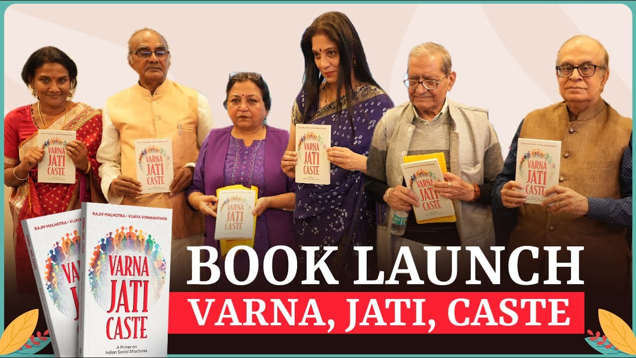 Launch of Varna, Jati, Caste | World Book Fair | Rajiv Malhotra | Vijaya Viswanathan | BluOne Ink