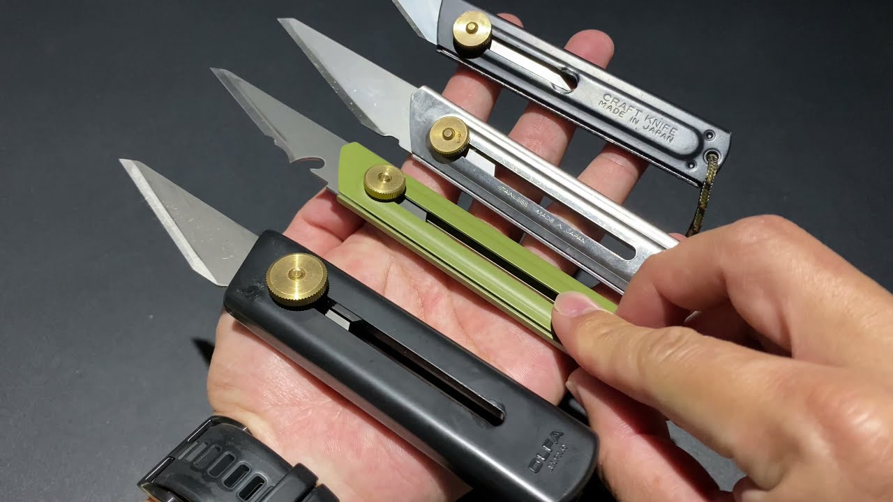 Olfa Works Bushcraft Knife OW BK1-OD มีดคราฟ เข้าค่ายไปแค็มป์ แถมใบออกแบบพิเศษ