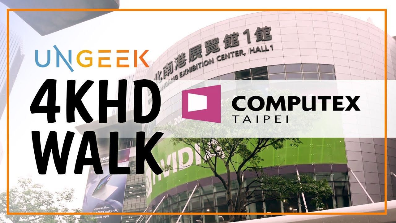 What's it like to walk inside COMPUTEX 2024 - 4K HDR