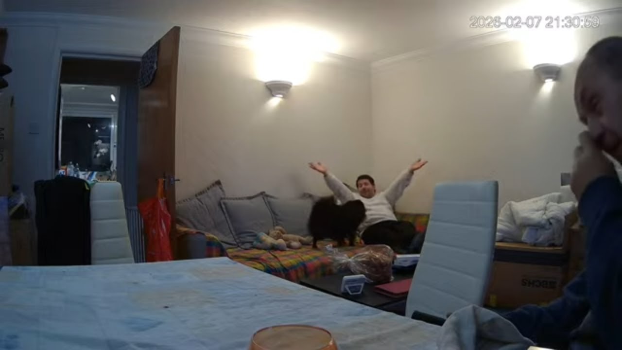 🔴 24/7 LIVE: Italian Couple in London - Real Life [DINING ROOM 🍽️] - MiGIPepeVibes - Cam 2