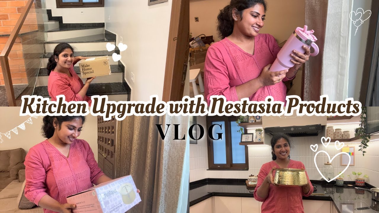 தமிழில்: Kitchen Upgrade with my Favourite items Ft. Nestasia | What all did I shop?🛍️