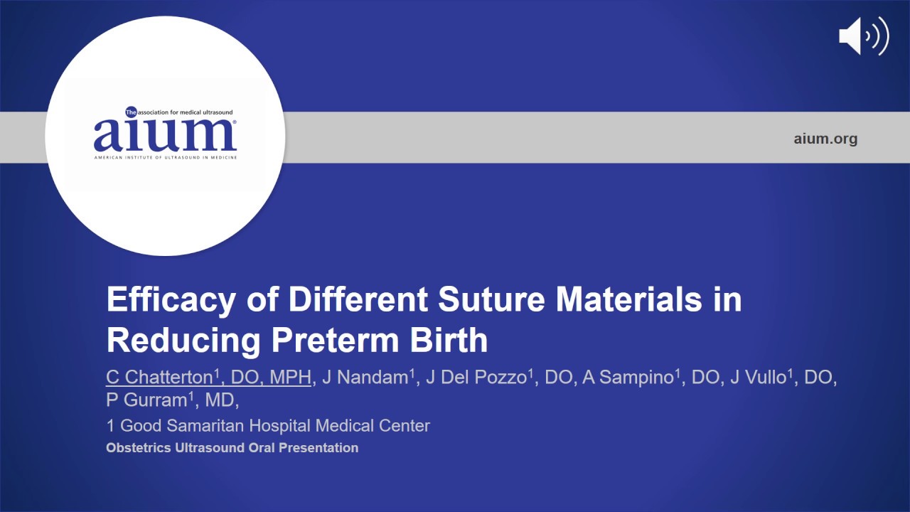 A Comparative Study of Effectiveness of Different Cerclage Suture Materials in Prevention of...