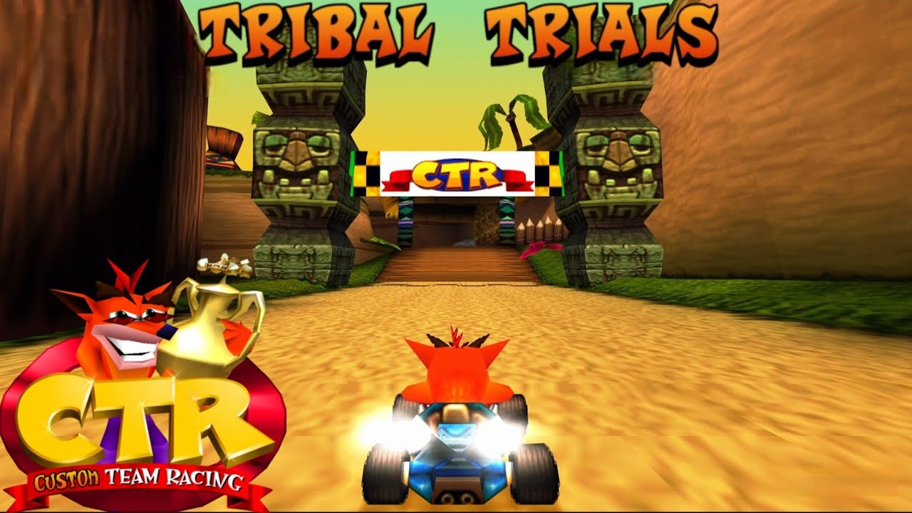 CTR Crash Team Racing: Tribal Trials Custom Track By The N.Hanced Team