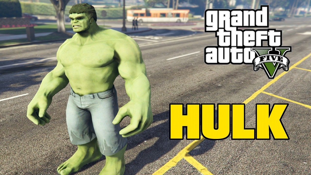 Как скачать Халка в GTA 5