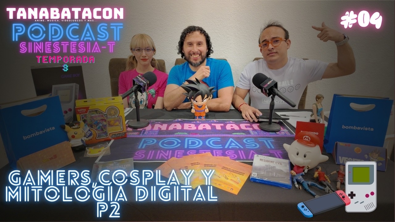 Gamers, Cosplay y Mitología Digital P2 | Sinestesia-T Ep #04 Temp 3 | #mar10day   #nintendo  #gamer