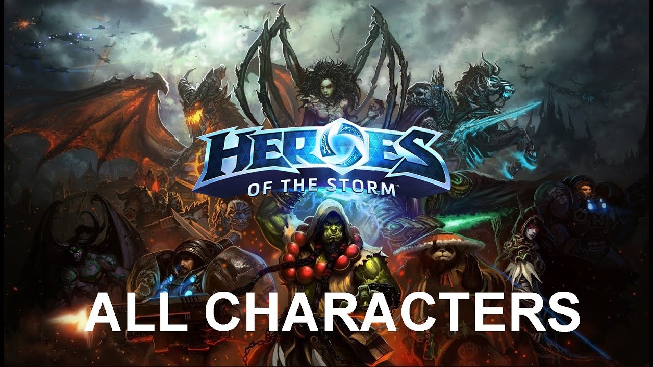 Heroes of the Storm All Characters