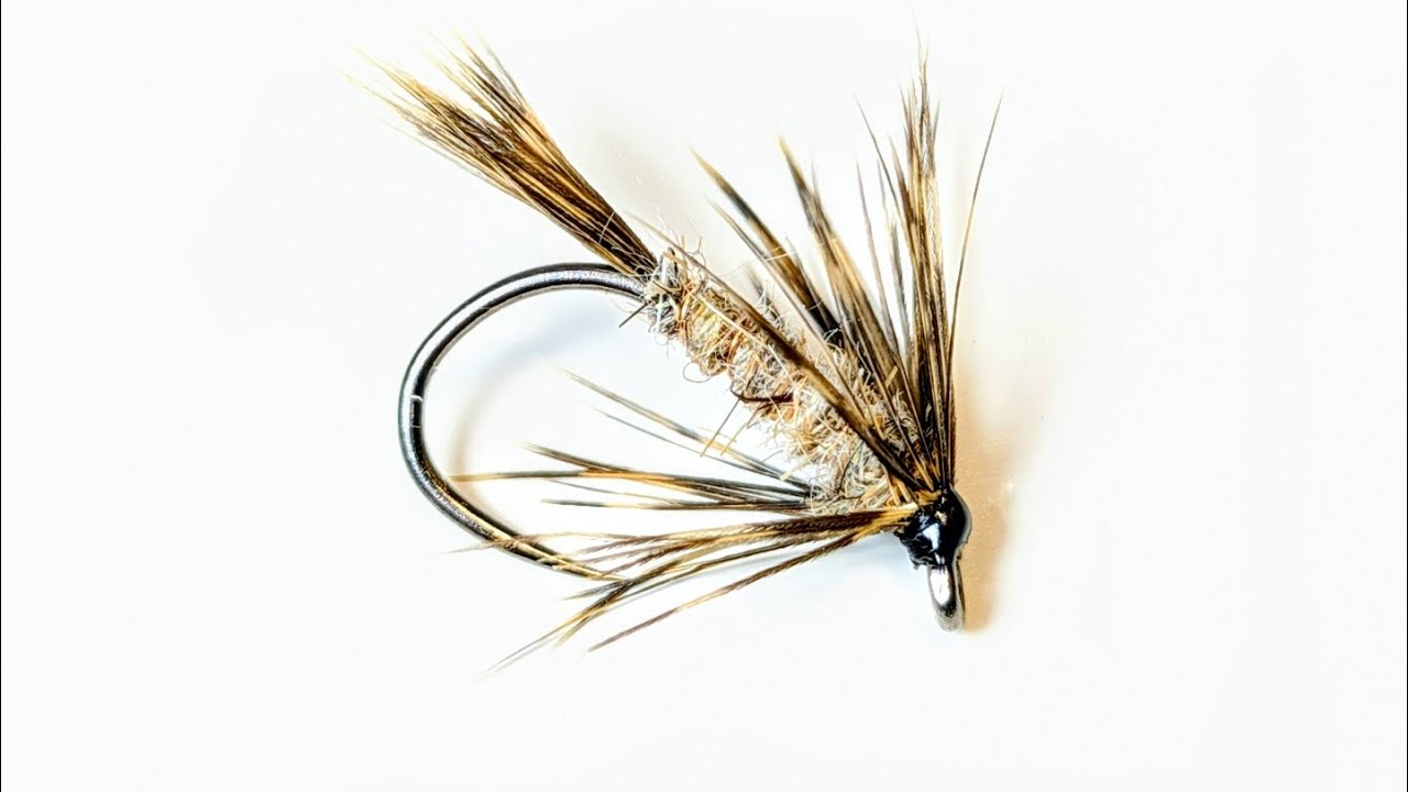 Soft Hackle Hare's Ear. #flytying #flyfishing #wetfly #softhackle #troutflies #shotaflies #Bestfly 