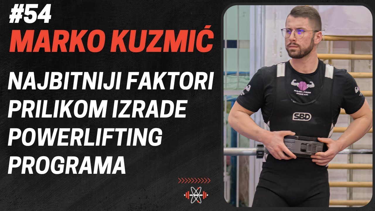 MARKO KUZMIĆ: Najbitniji Faktori Prilikom Izrade Powerlifting Programa | FTS Podcast #54