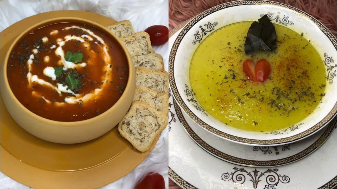 بدون لحوم ولا اسماك حضري جوج شوربات من الذ ما يكون لوصفاتك الرمضانية