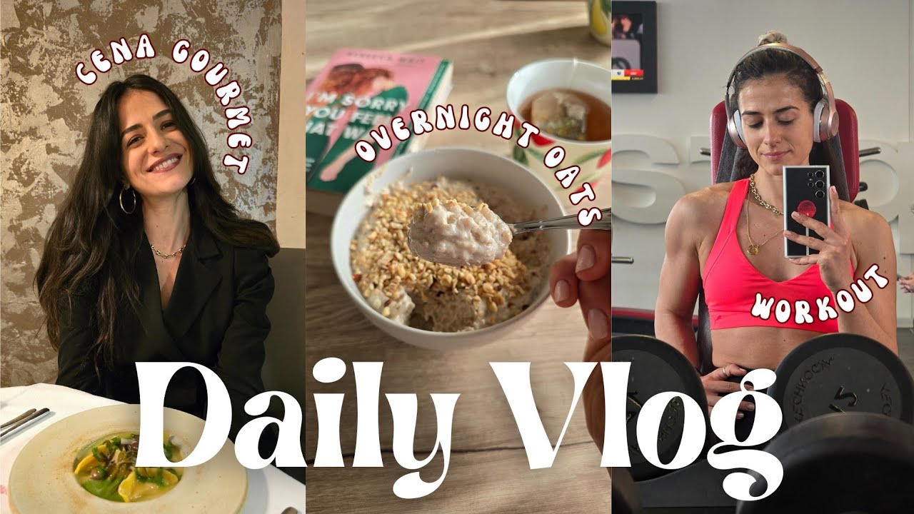 [Vlog] Come mantengo il mio equilibrio fuori casa: colazione sana, allenamento e cena gourmet