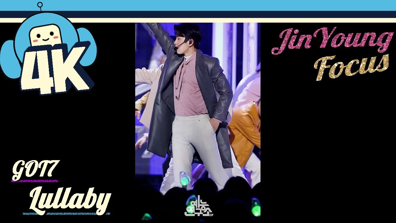 [4K & Focus Cam] GOT7 - Lullaby (Jinyoung Focus) @Show! Music Core 20180922