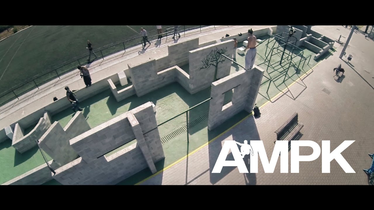 First Parkour Park in Madrid OPENING!