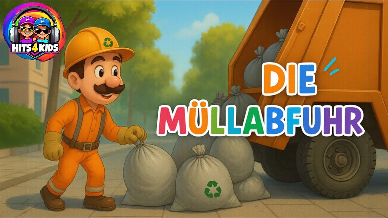 Hits4Kids - Die M&uuml;llabfuhr 🎵🗑️♻️🌏 | Kinderlieder zum Mitsingen & Bewegen #kinderlieder #lernlieder