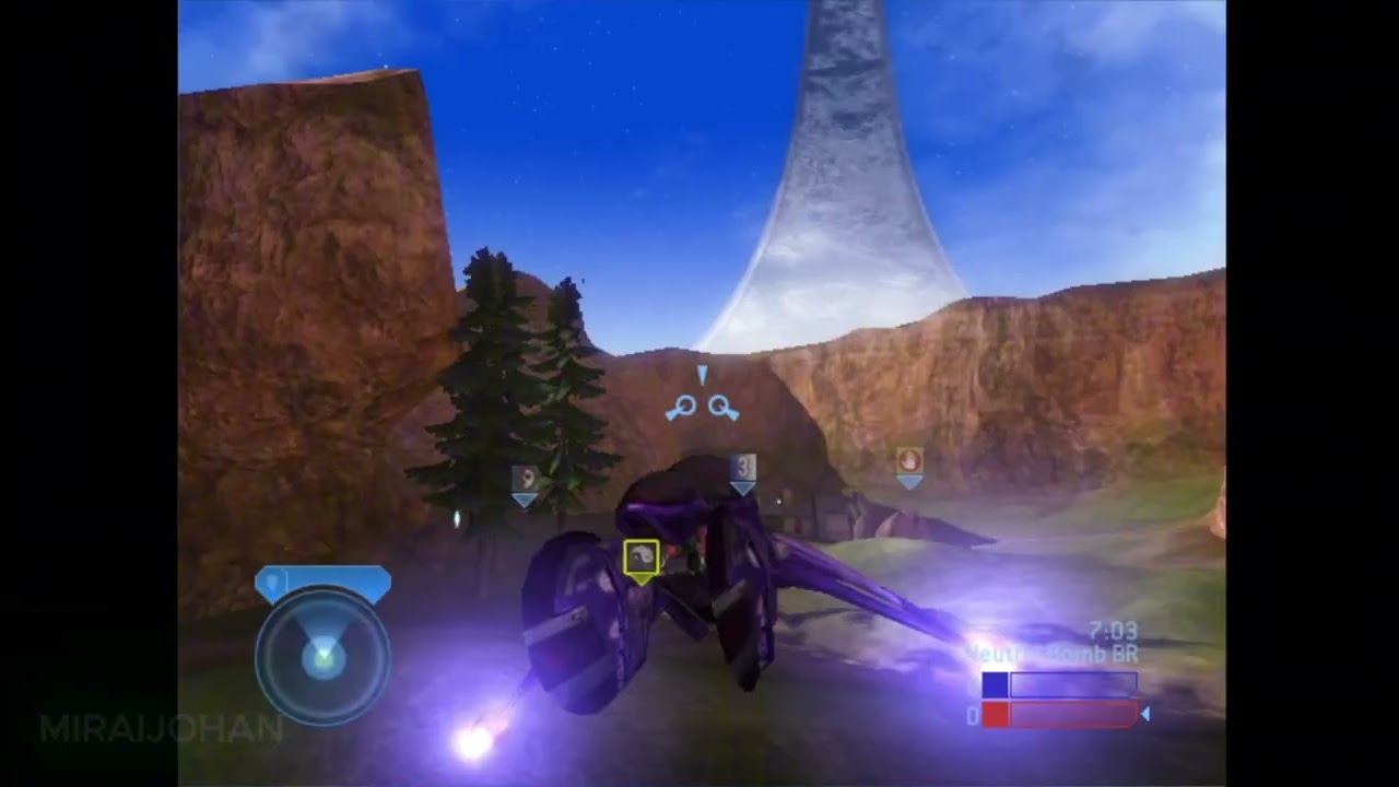 Halo 2 online multiplayer Neutral Bomb BR xemu/insignia #halo2 #xboxog