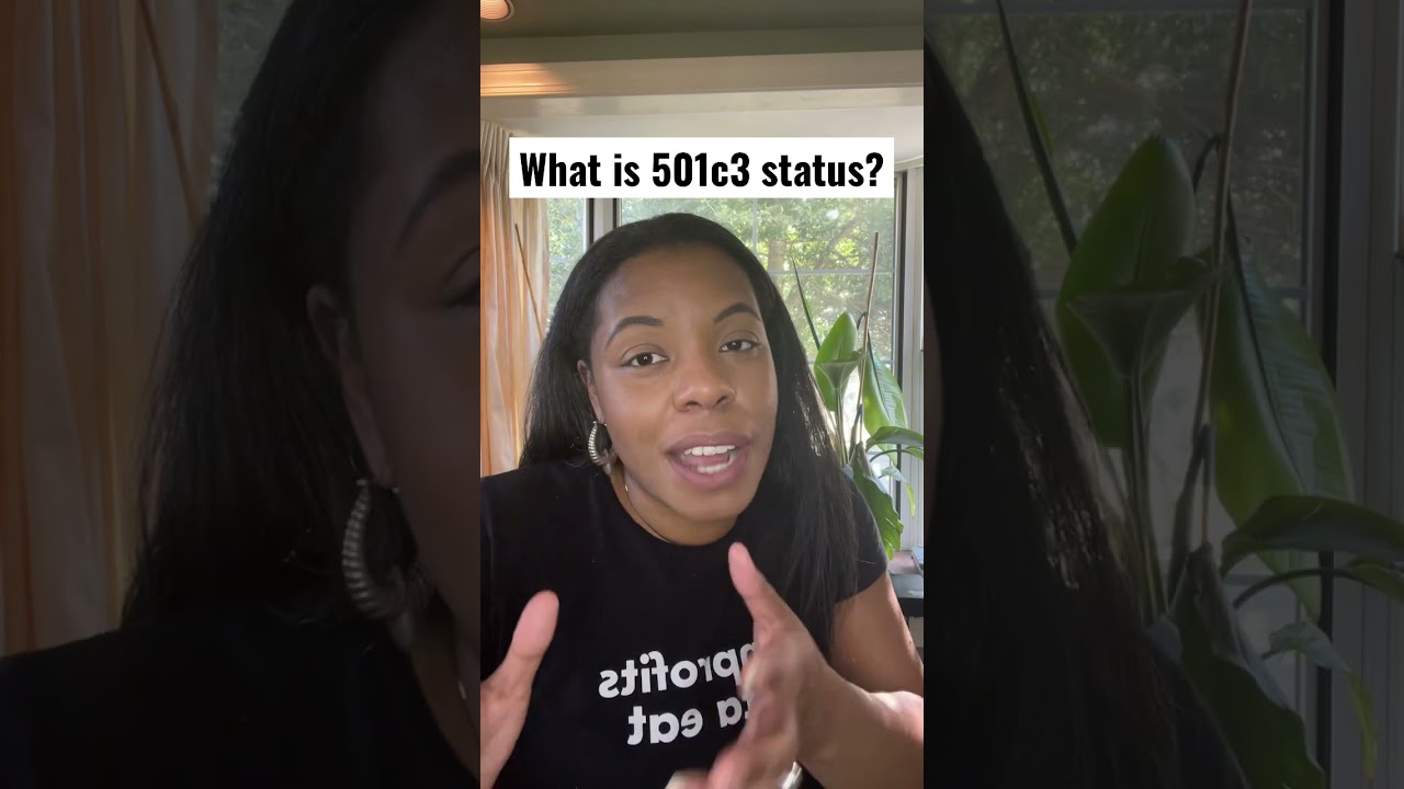 What is 501c3 status?
