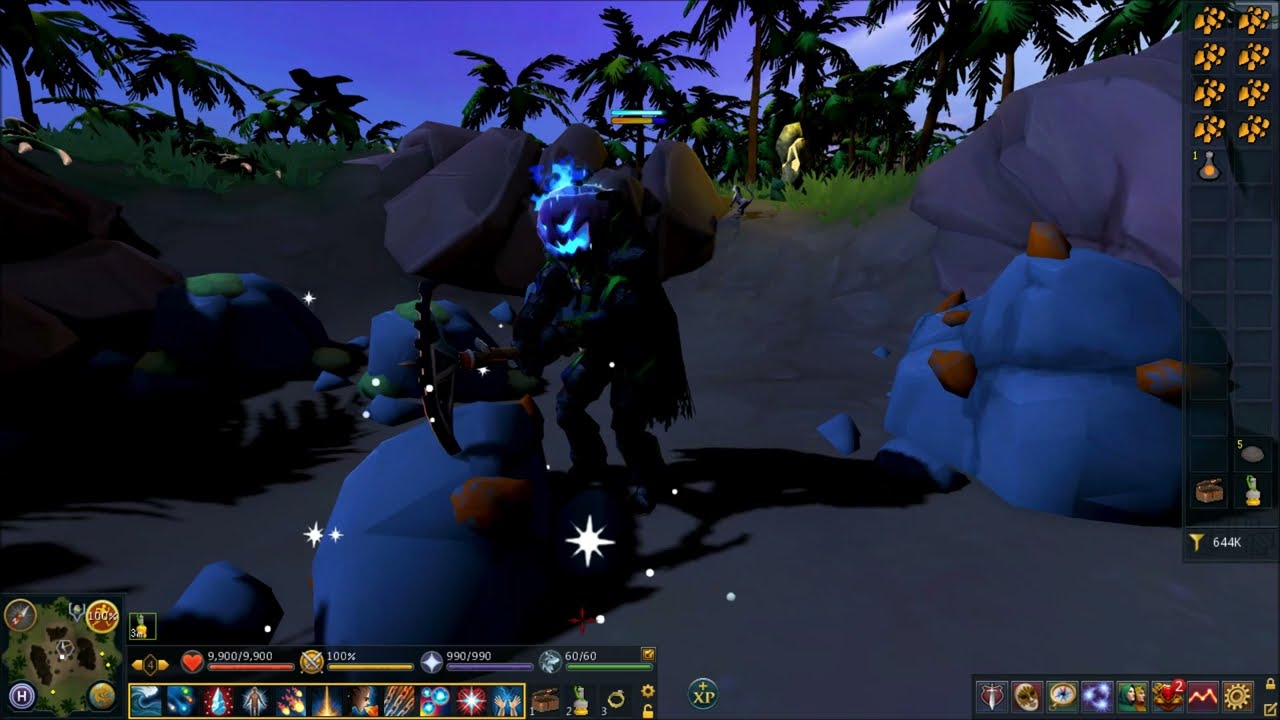 Mining Drakolith In The Deep Jungle Runescape 3 Gameplay Sleep Ambience Live Wallpaper 24