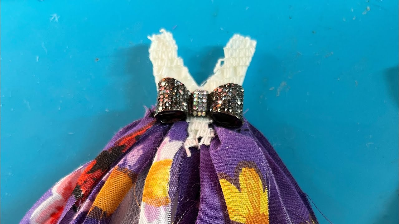 Junk journal/ scrapbook dress