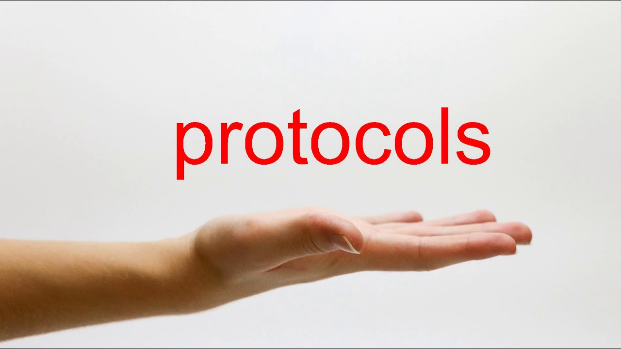 How to Pronounce protocols - American English