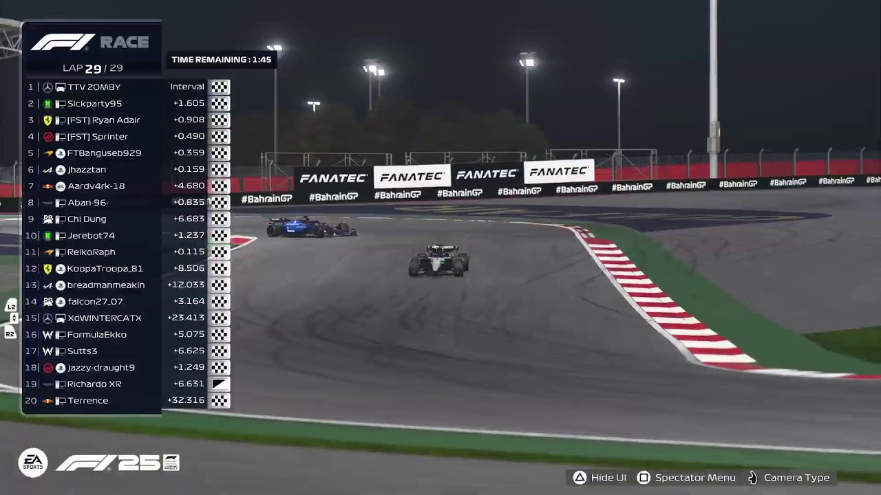 rush racing League Bahrain Grand Prix race 2 division 2