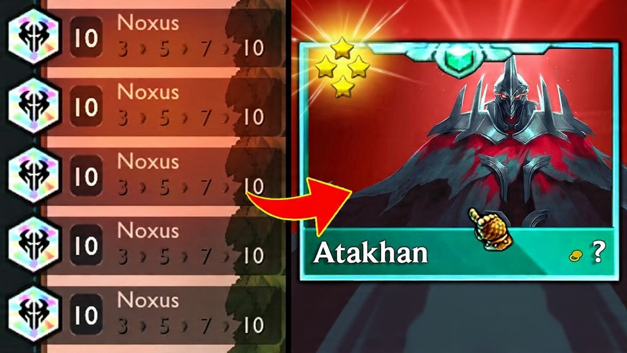 6 ARCANIST + 10 NOXUS = 100% Win Rate? | Annie ft. 4-Star Atakhan Carry