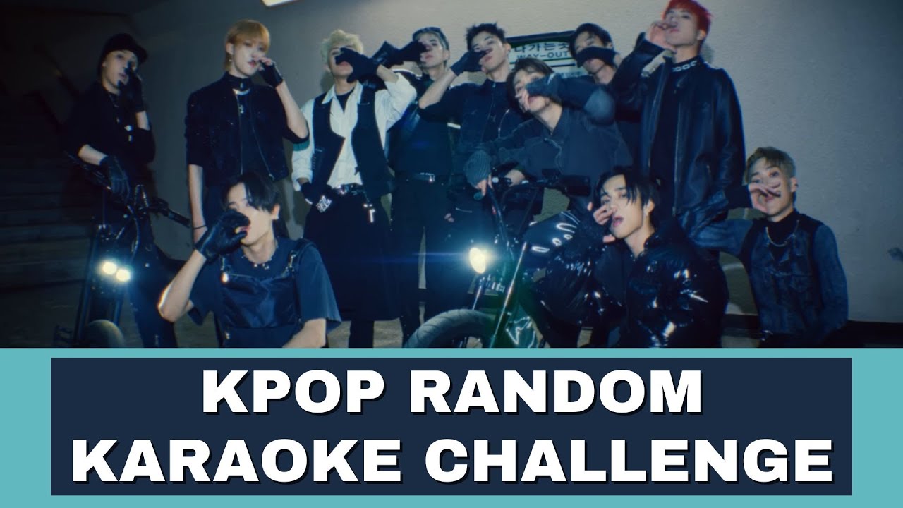 KPOP GAME KPOP RANDOM KARAOKE CHALLENGE pt.36